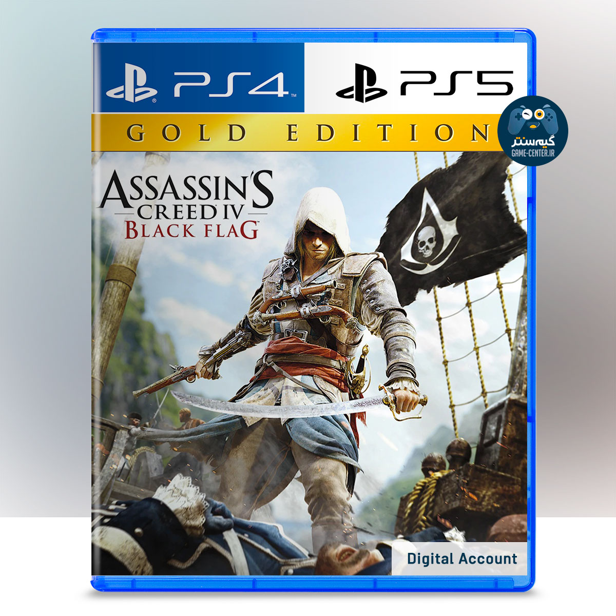 اکانت قانونی بازی Assassin’s Creed IV Black Flag Gold Edition