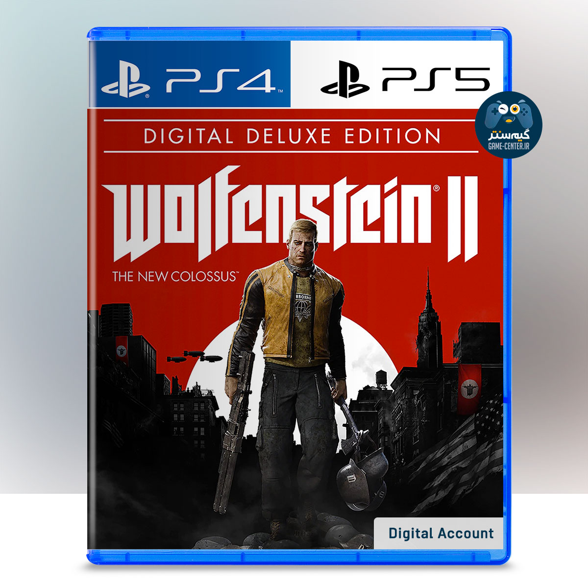 اکانت قانونی Wolfenstein 2 Digital Deluxe Edition
