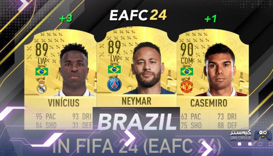 A FC 24 بهترین بازیکنان برزیل